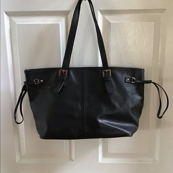 Cynthia Rowley Black Handbag 12” x 10” - Picture 3 of 5